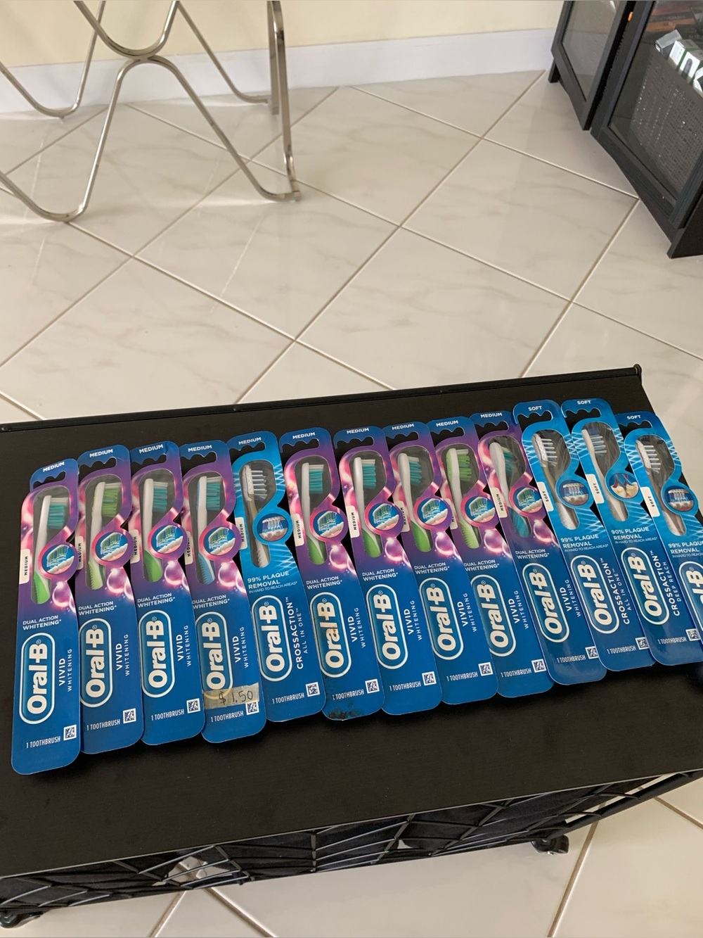 Oral- B toothbrushes